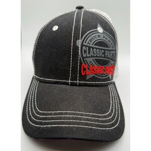 Truck Classic Parts America Cap Hat Adult Adjustable Embroidered Logo Black Mesh